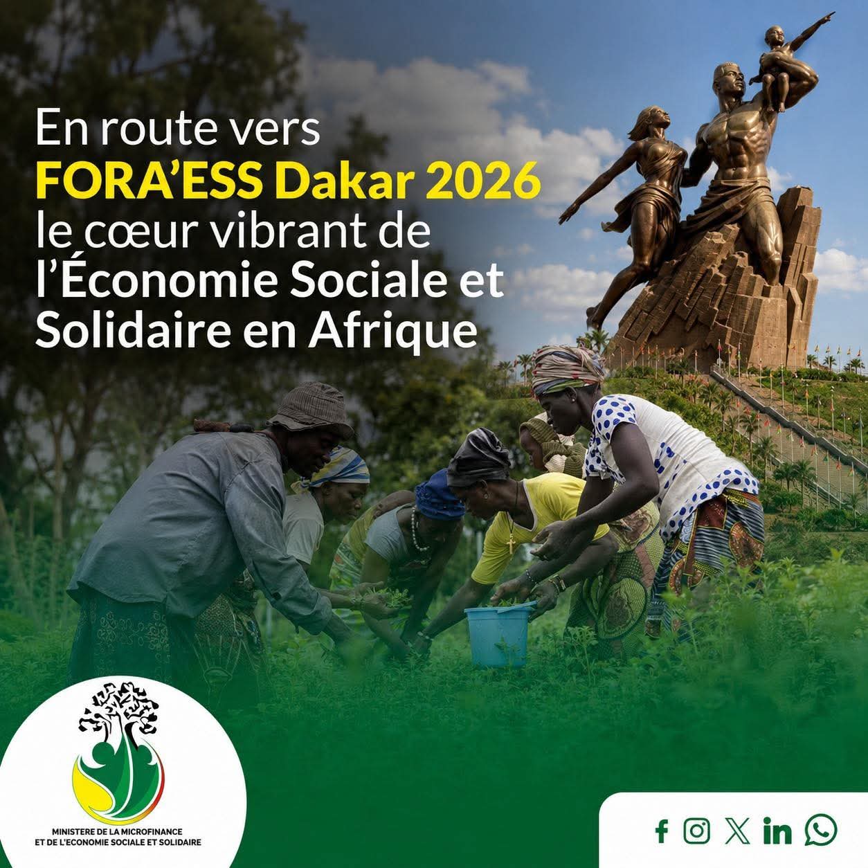 FORA’ESS Dakar 2026 : Le Sénégal confirme son leadership africain dans l’Économie Sociale et Solidaire