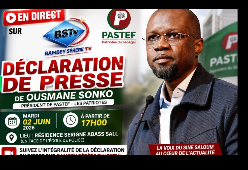 Sénégal : Ousmane Sonko face au peuple après les récents bouleversements politiques